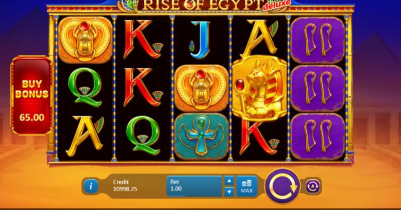 Play in Rise of Egypt: Deluxe slot online from Playson for free now | www.cqqiaobaer.com