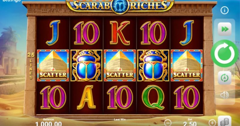 Play in Scarab Riches slot online from Booongo for free now | www.cqqiaobaer.com